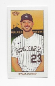 2022 Topps 206 Wave 4 El Principe De Gales Kris Bryant Colorado Rockies