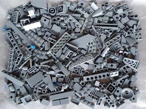 Lot #3 - 300 All Dark Gray LEGO Bricks, Plates, and Specialty Parts - Picture 1 of 3