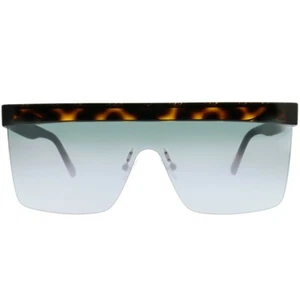 Stella Mccartney Shiny Dark Havana Mirror Shield Sunglasses R1210 - Picture 1 of 2