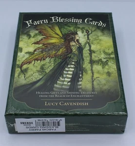 Faery Blessing Cards 45 Cards and 124 Page Guidebook Healing Enchantment - Picture 1 of 2