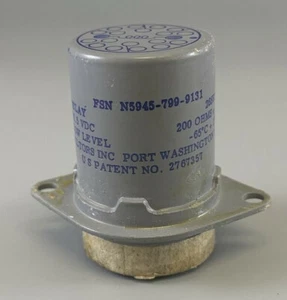 FILTROS INC 26SE18S RELÉ NSN: 5945-00-799-9131 - Imagen 1 de 9