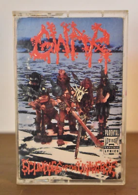 GWAR Scumdogs Of The Universe Cassette 1990 Metal Blade Records 4-26243 OG - Image 1 of 4