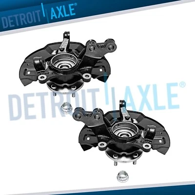 AWD Front Steering Knuckles and Wheel Hub Bearings for 2009 - 2013 Toyota Matrix - Image 1 of 4
