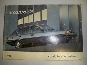 Volvo 340 360 (1986) - Operating instructions (maintenance driving log) - Picture 1 of 1