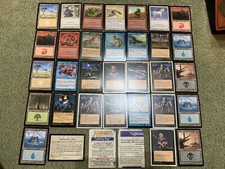 38 MTG Card Lot Portal Devoted Hero, Ferel Shadow, Regal Unicorn, Hulking Goblin