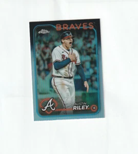 2024 Topps Chrome - Refractor #84 Austin Riley - Picture 1 of 2