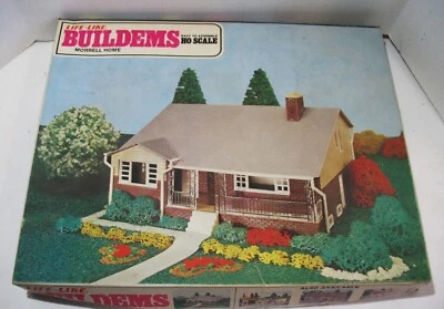 IOB Life Like HO scale #01352 Morrell Home Building Kit Open-box Unassembled - Image 1 of 4