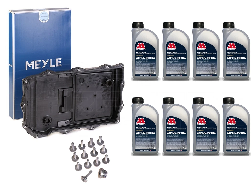 PARA BMW X5 TRANSMISIÓN AUTOMÁTICA 8HP CAJA DE CAMBIOS FILTRO CÁRTER Y KIT ACEITE 8L Foto 1 de 4