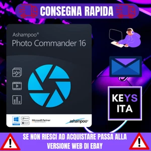 Ashampoo Photo Commander 16 Licenza 3 PC Windows 10/11 - Migliora le tue foto ! - Foto 1 di 4