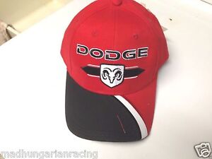 DODGE MOTORSPORTS RAM HAT CAP  NEW W/TAG VINTAGE NASCAR CHARGER RAM NHRA Hemi