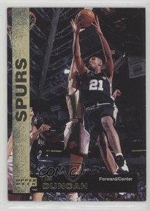 1998-99 Upper Deck Kellogg's Gold Tim Duncan #33 HOF