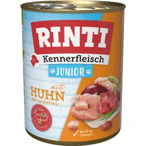 Rinti Dose Kennerfleisch Junior Huhn 12 x 800g - Bild 1 von 1