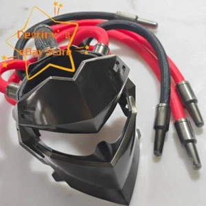OW Overwatch Shimada Genji Shadow Cosplay Mask Helmet Mechanical Helmet Gift 1PC - Picture 1 of 9