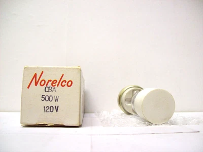 CBA 投影仪投影灯泡 500W 120V AVG-50-HR NORELCO — 第 1/4 张图片