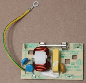 GE JVM3160DF4BB Microwave Oven NOISE FILTER MDFLT12G WB27X11140 - Picture 1 of 3