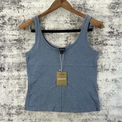 Nuevo con etiquetas Patagonia Trail Harbor Tank Gris Pluma Claro - Para mujer XS - Precio de venta sugerido por el fabricante $39 - 52881 Foto 1 de 4
