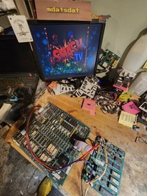 SMASH TV PCB JAMMA ARCADE BOARD SET 5.0 REV WORKING!!! MIDWAY
