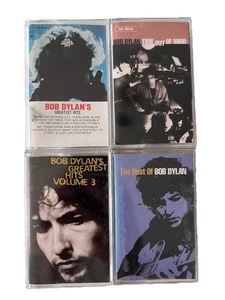 Bob Dylan Lot Of 4 Cassette Tapes Time Out Of Mind Best Of Greatest Hits - Imagen 1 de 2