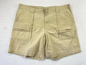 Vintage LL Bean Herren Shorts 42 Khaki 80er Wandern Utility Gorp Sportif USA - Bild 1 von 6