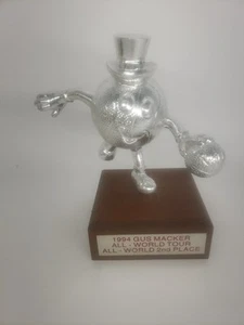 Gus Macker All World Tour All World 2nd Place Basketball Trophy 1994 Rare Es4 - Picture 1 of 8