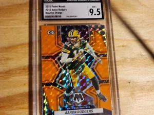 Aaron Rodgers 2022 Mosaic National Pride Orange Reactive Prizm #242 Packers Cgc - Picture 1 of 1