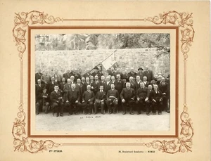 PHOTO, 23 Avril 1905 médaille honneur travail Mines de Trélys - Itier Nîmes - Picture 1 of 3