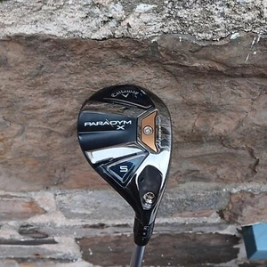 RH Ladies Callaway Paradym X #5 Hybrid 24° ASCENT 40 W Flex Graphite Shaft - Picture 1 of 8