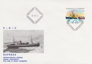 Finland Icebreaker Express First Winter Navi Finland Mint FDC 1977 - Picture 1 of 1