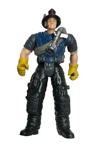 Chap Mei Pompiere Pompiere Action Figure Squadra di Soccorso Giocattoli Vintage - Foto 1 di 7