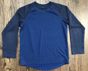 Patagonia Capilene 3 kids shirt navy blue Kids Medium 10 READ - Picture 1 of 3
