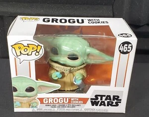 Funko Pop! Star Wars #465 - Grogu with Cookies - Bobblehead - New in Box (NIB) - Imagen 1 de 4