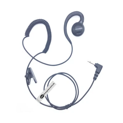 Receive/Listen Only C Shape soft Swivel Style Security Radio Earpiece 3.5mm Jack - Image 1 of 4