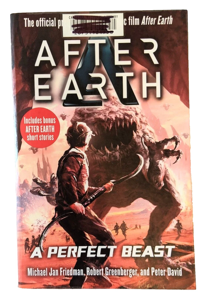 After Earth A Perfect Beast By Michael Friedman Robert Greenberger Peter David - Image 1 of 4
