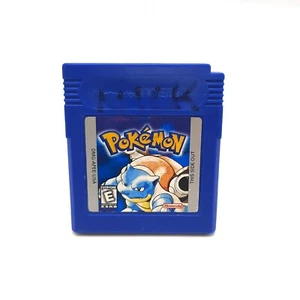 Pokemon Blaue Version 1998 Nintendo Game Boy Nur Kart GETESTET & SPART Neue Batterie - Bild 1 von 6