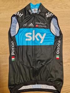 adidas sky cycling gillet pro rider Puccio team kit - Picture 1 of 6