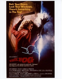 John Carpenter La Nebbia 8x10 Foto Firmata Autografo Certificato JSA - Foto 1 di 3