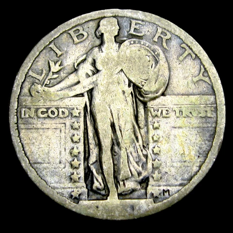 1921 Standing Liberty Quarter  ---- Nice Key Date Coin ---- #IK111 Cover