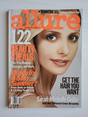 2001 Allure mag Sarah M Gellar Fernanda Tavares Nicole Scherzinger Liya Kebede - Image 1 of 4