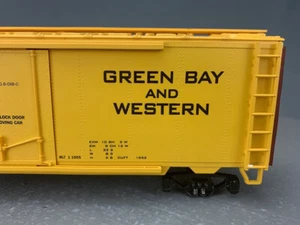 O Gauge MTH Green Bay & Western Reefer GBW #21002 BODY & Truck Frames O1049 - Picture 1 of 9
