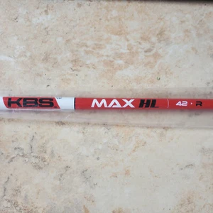 New 2024 Super Lightweight KBS MAX HL Red 42R Driver Titleist TSr/TSi Adapter - Picture 1 of 3
