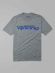 Mercury Racing  Outboards gray triblend T shirt TEE large - Picture 1 of 1