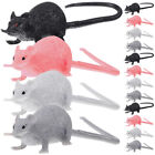  16 Pcs Children's Pumpkin Mini Dollhouse Toy Ornaments Mouse Prank Rubber Rats