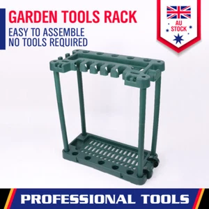 Garden Farm Shed Garage Tools Storage Rack Handles Organizer Holder Long New - Picture 1 of 10