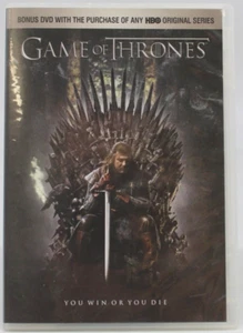 Game Of Thrones You Win or You Die DVD Episode One Winter Is Coming Promo Bonus - Picture 1 of 7