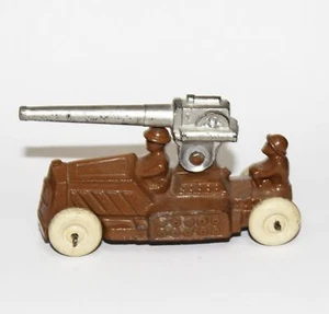 Cañón antiaéreo de colección juguete Barclay Primera Guerra Mundial pistola antiaérea soldado del ejército de EE. UU. Doughboy - Imagen 1 de 6