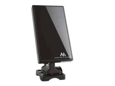 Antenna TV DVB-T/T2 Regolabile HDTV Interno/Esterno FM UHF Maclean MCTV-970 - Immagine 1 di 4