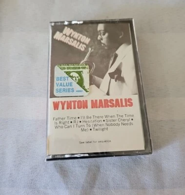 Wynton Marsalis - Self Titled Cassette Tape 1982 Jazz new sealed free shipping  - Image 1 of 4