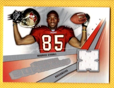 MAURICE STOVALL JERSEY 2006 SPx RC Swatch Supremacy #SWMS TAMPA BAY BUCCANEERS - Image 1 of 2