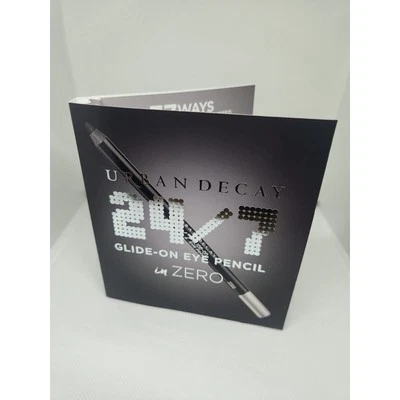 New URBAN DECAY Matte black Travel Glide On Eye pencil Waterproof Eyeliner .03oz - Image 1 of 2