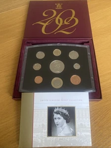 2002 Royal Mint Annual Proof 9 Coin Set with COA booklet and display box (31825) - Picture 1 of 11
